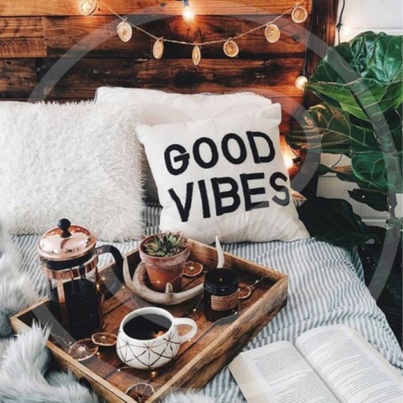 Other - GOOD VIbes Pillow Covers - 2 pack